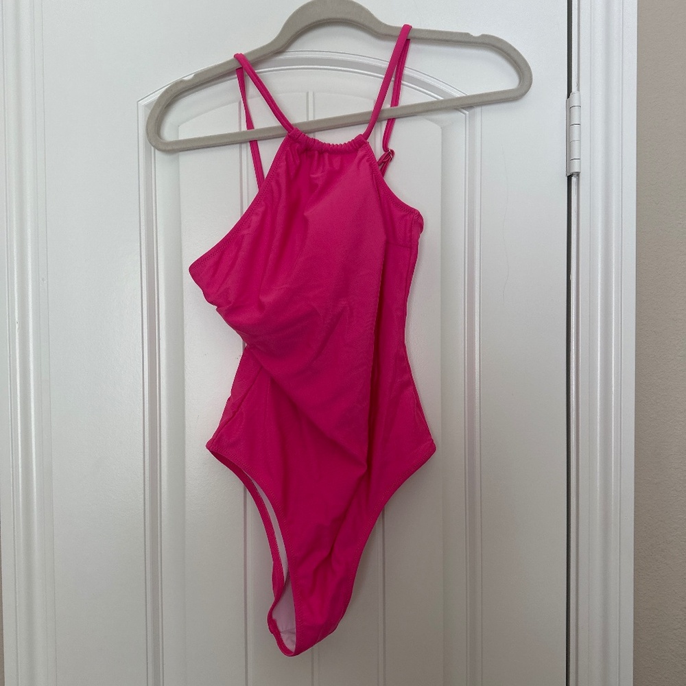 Seaselfie Hot Pink One Piece Swimsuit